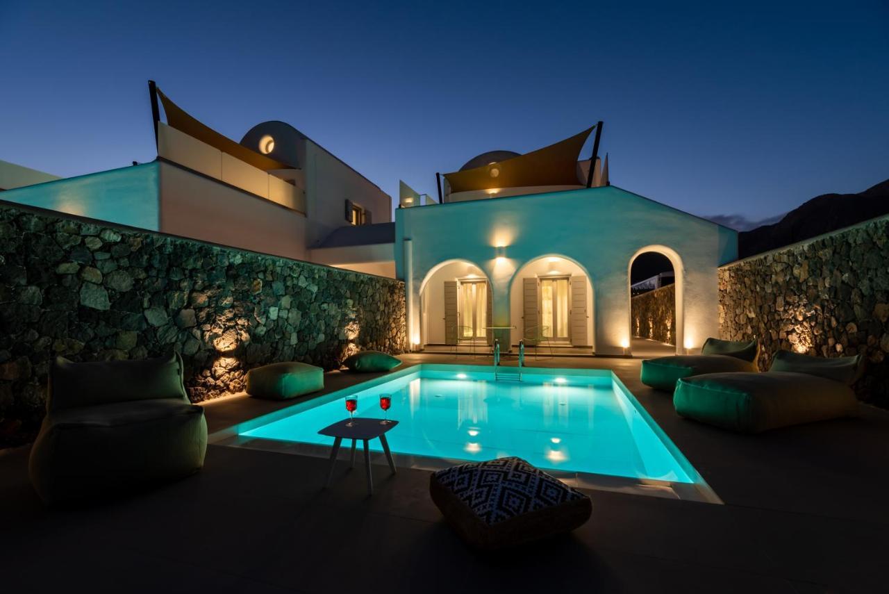 Modern Dome Homes Of Santorini Периса Екстериор снимка